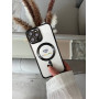 Чорний чохол на iPhone 13 pro max  MagSafe з закритою камерою 